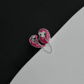 Little Eye Sweet Cool Hot Girl Glass Beads Ring