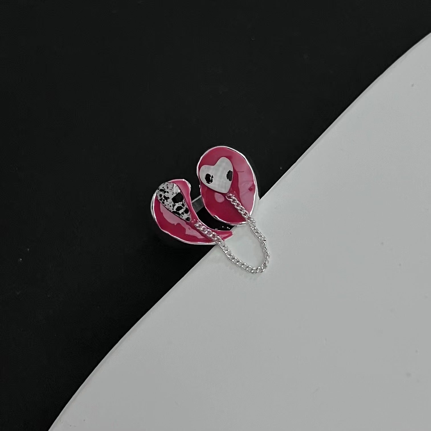 Little Eye Sweet Cool Hot Girl Glass Beads Ring